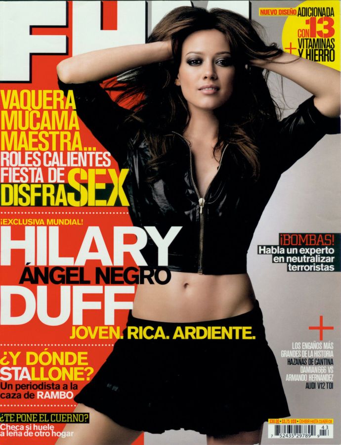 FHM MEXICO magazine cover Issue 43  March 2008