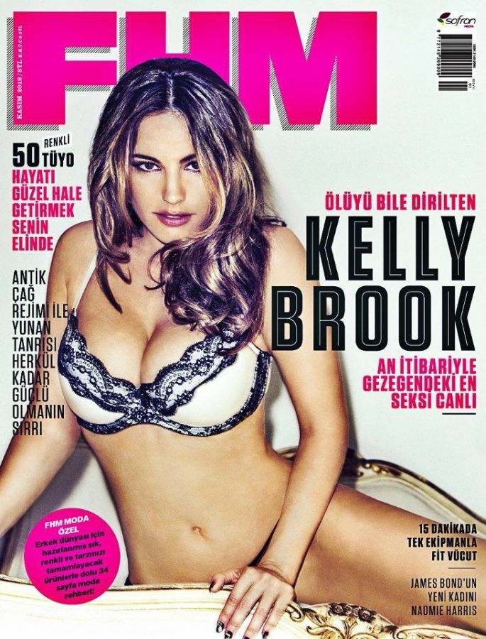 FHM TURKEY magazine side cover  November 2012
