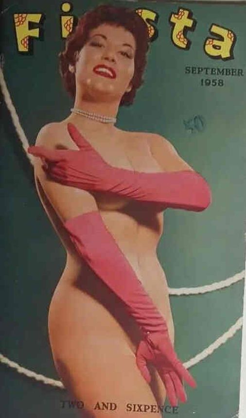 FIESTA (50s UK) magazine side cover  September 1958