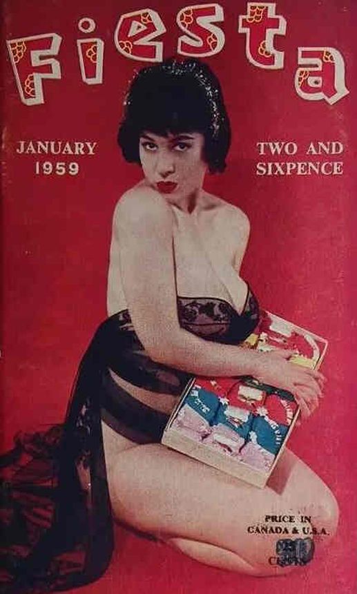 FIESTA (50s UK) magazine side cover  January 1959