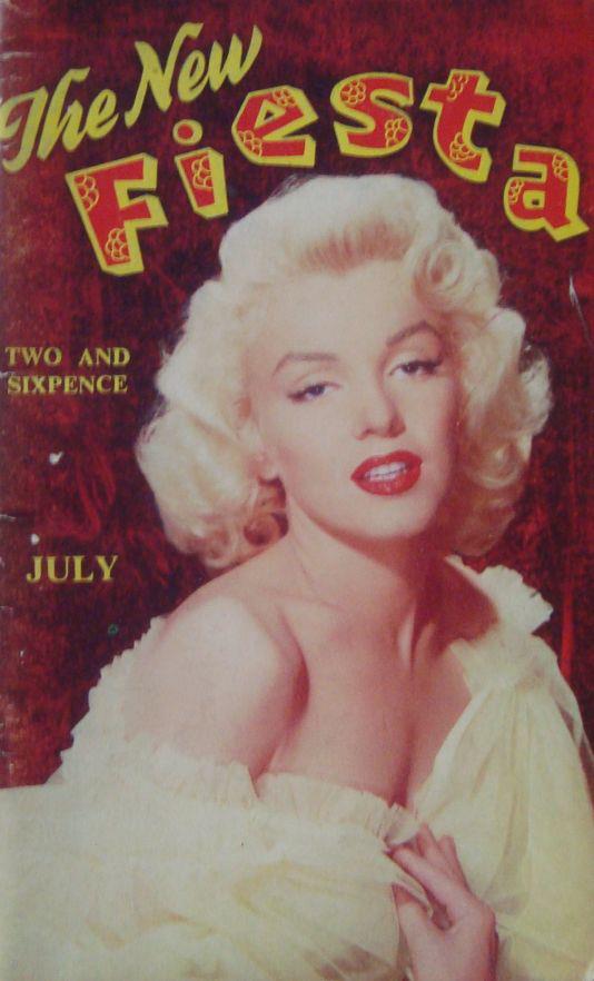 FIESTA (50s UK) magazine side cover July 1957