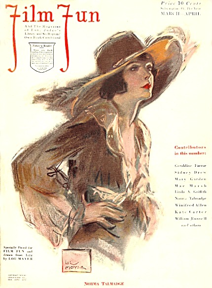 FILM FUN magazine side cover Issue 33 March/April 1918