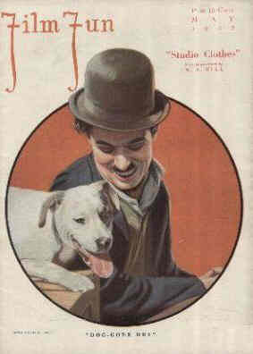 FILM FUN magazine side cover Issue 46 May 1919