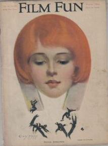 FILM FUN magazine side cover Issue 80 March 1922
