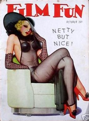 FILM FUN magazine side cover Issue 270 October 1937