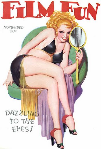 FILM FUN magazine side cover Issue 271 November 1937
