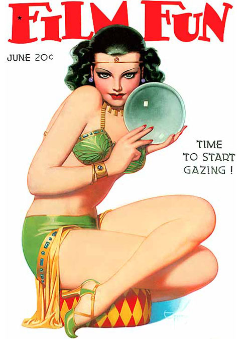 FILM FUN magazine side cover Issue 278 June 1938