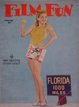 FILM FUN magazine side cover Issue 286 February 1939