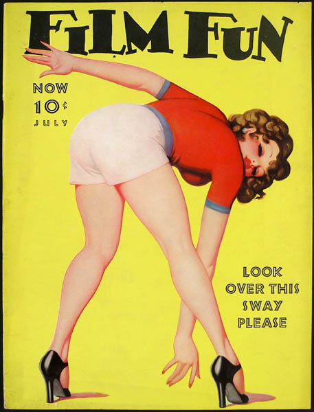 FILM FUN magazine side cover Issue 291 July 1939