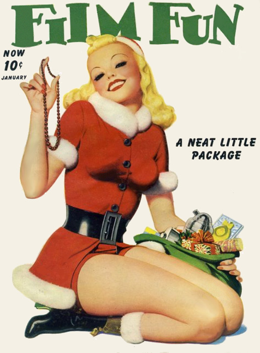 FILM FUN magazine side cover Issue 297 January 1940