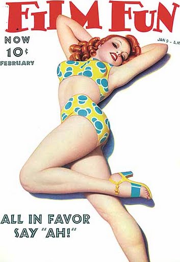 FILM FUN magazine side cover Issue 298 February 1940