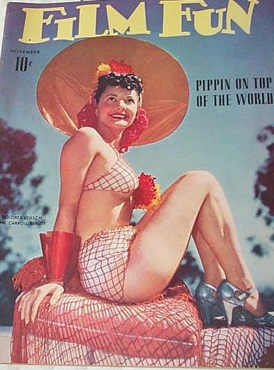 FILM FUN magazine side cover Issue 307 November 1940