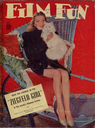 FILM FUN magazine side cover Issue 314 June 1941