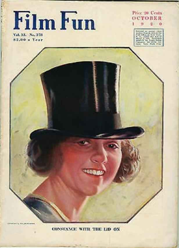 FILM FUN magazine side cover Issue 63  October 1920