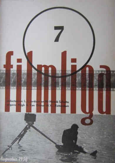FILMLIGA magazine cover Issue 7 August 1934