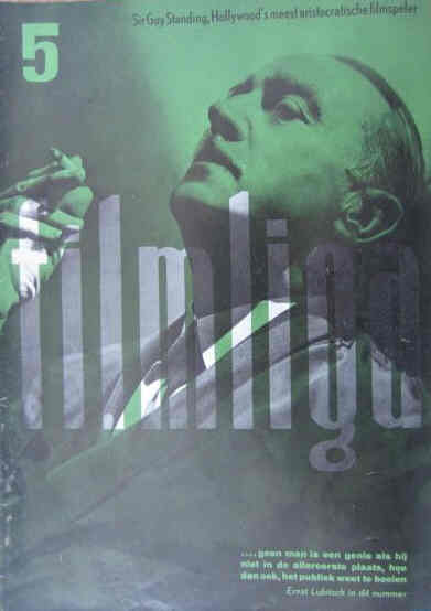 FILMLIGA magazine cover Issue 5  1935
