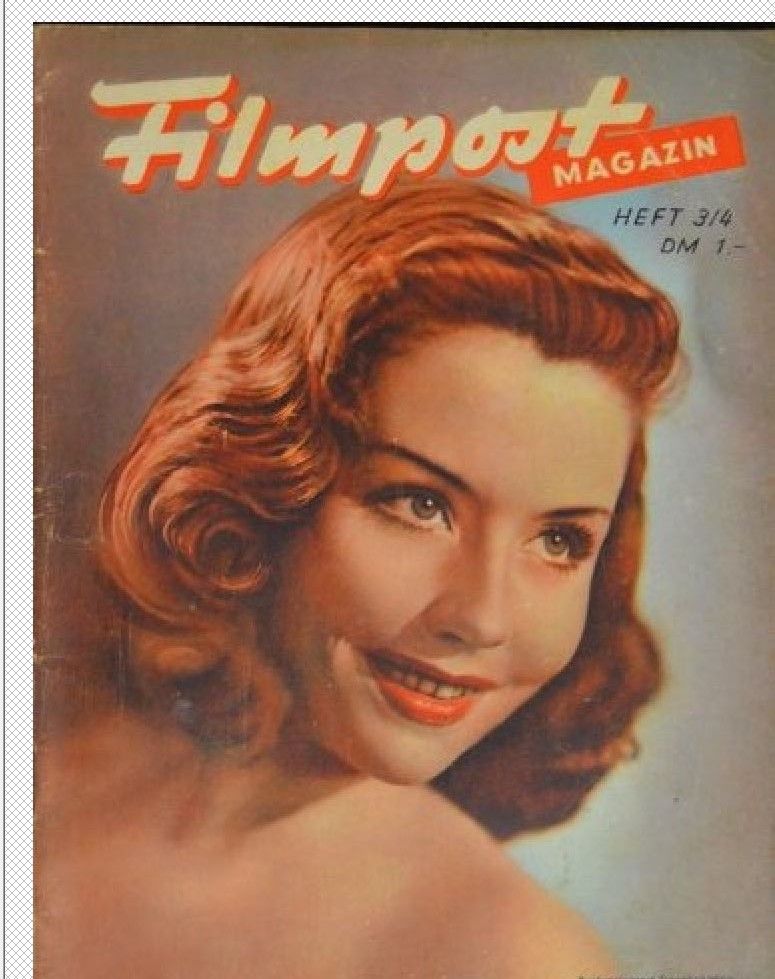 FILMPOST MAGAZIN magazine side cover Issue 3-4  1950
