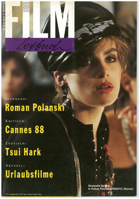 FILM VIDEO LOGBUCH magazine side cover Issue 18  1988