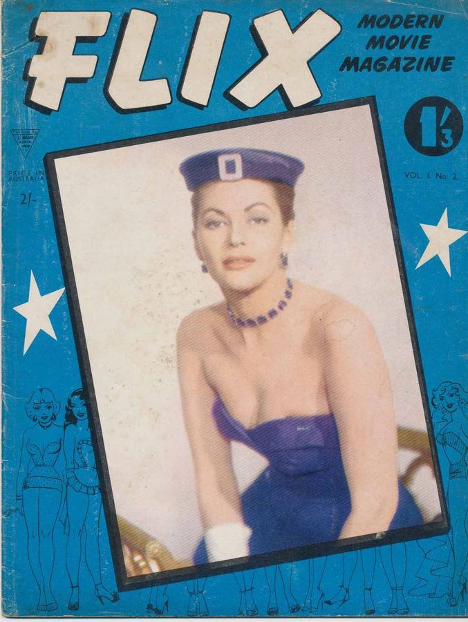 FLIX (50s) magazine side cover  Vol 1 # 2  