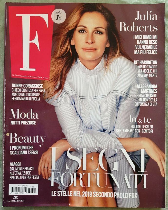 F MAGAZINE magazine side cover Issue 50 19 December 2018