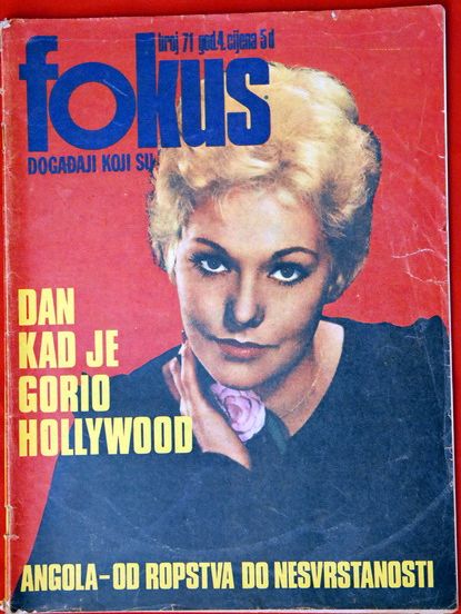 FOKUS magazine side cover Issue 71 18 February 1976