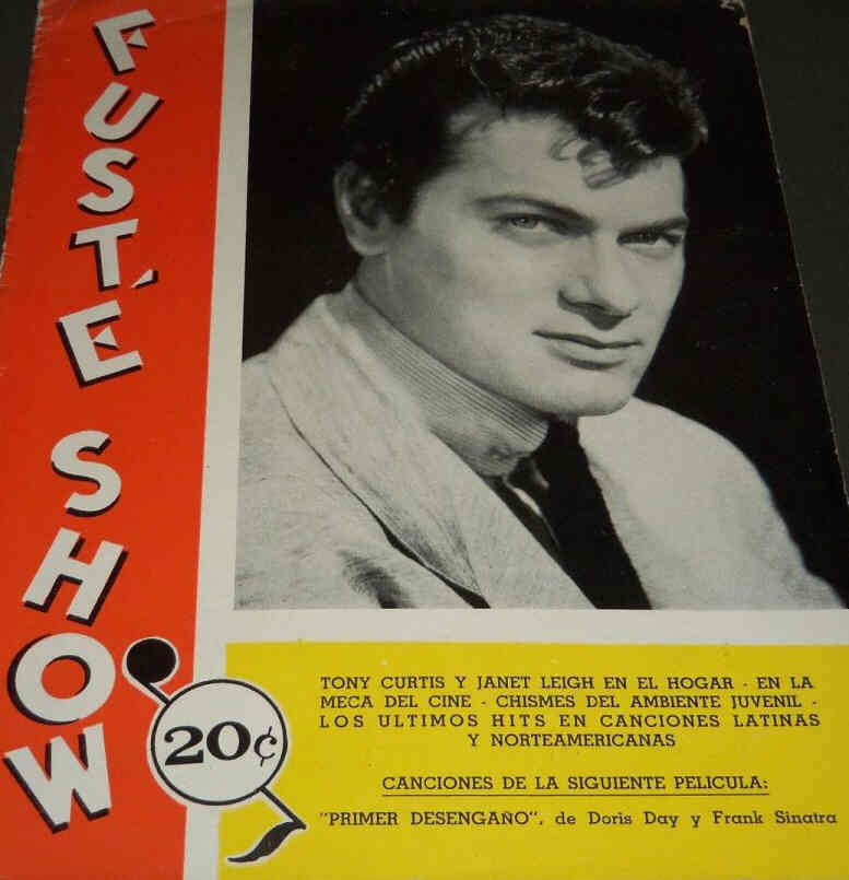 FUSTE SHOW magazine cover  July 1955