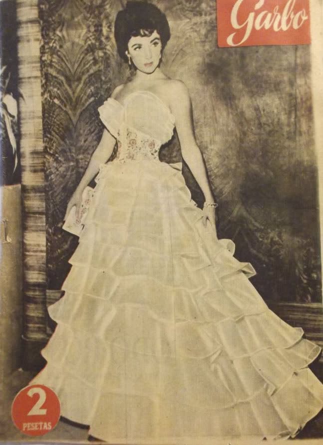GARBO magazine side cover Issue 14   1953