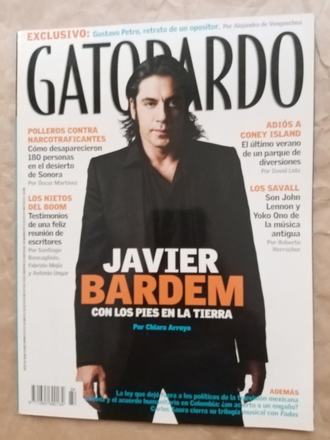 GATOPARDO magazine cover  October 2007