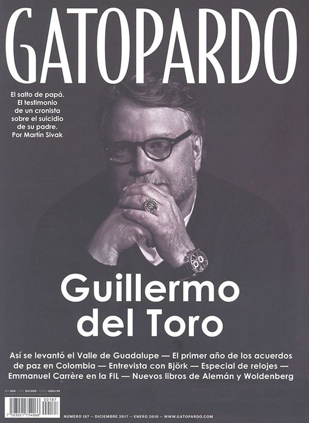 GATOPARDO magazine cover  December 2017/ January 2018 