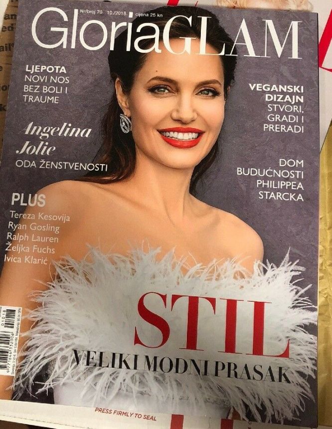 GLORIA GLAM magazine cover Issue 70  October 2018