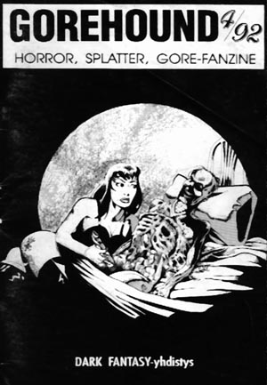 GOREHOUND magazine side cover Issue 9  1992