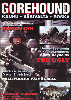 GOREHOUND magazine side cover Issue 28  1998