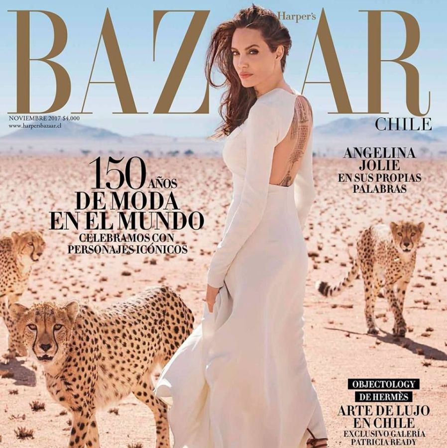 HARPERS BAZAAR CHILE magazine cover  November 2017