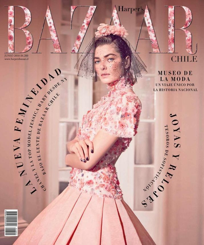 HARPERS BAZAAR CHILE magazine cover  June 2018