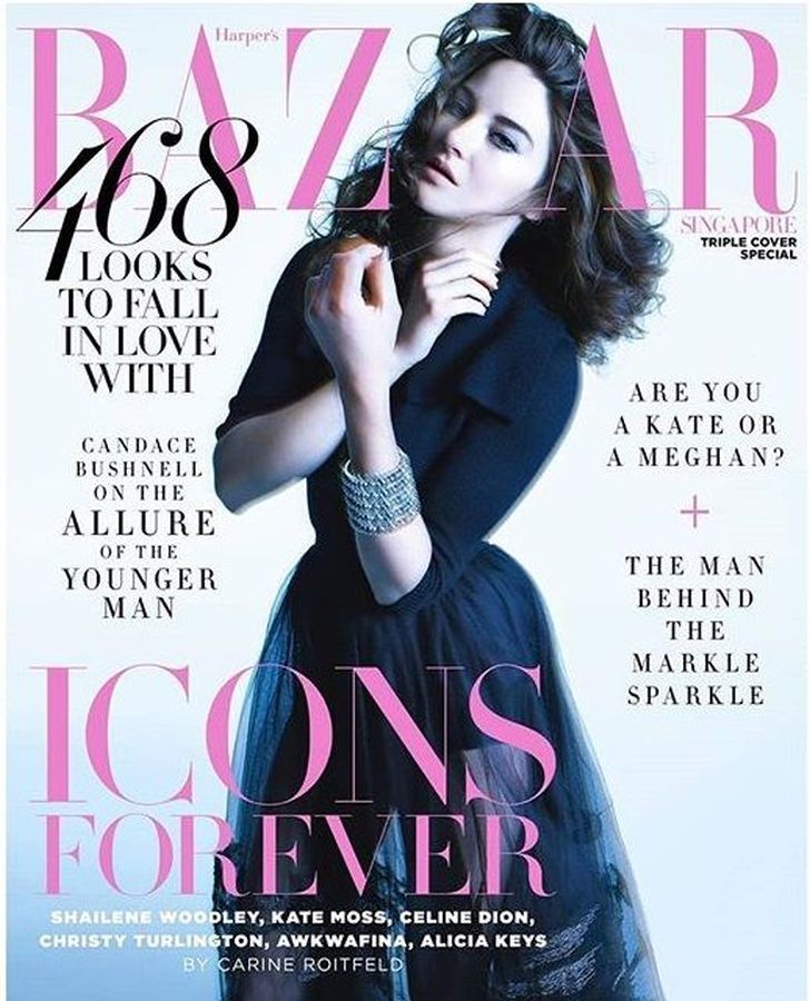 HARPERS BAZAAR SINGAPORE magazine side cover  September 2019