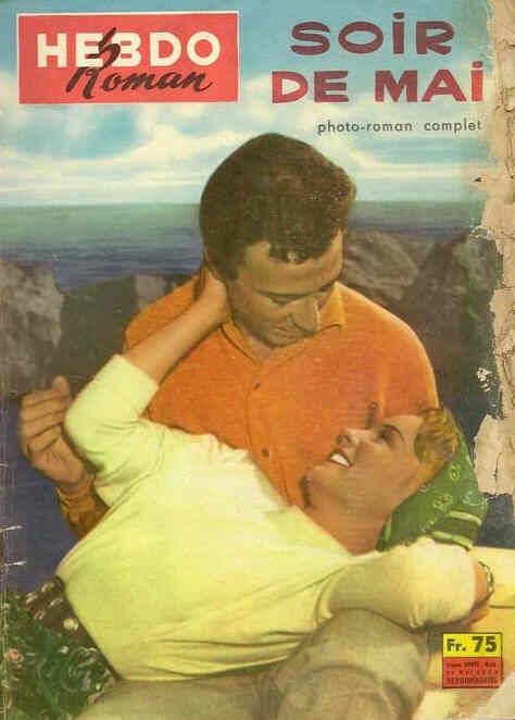 HEBDO ROMAN magazine side cover Issue 20 21 May 1958