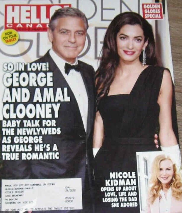HELLO CANADA magazine side cover 26 January 2015