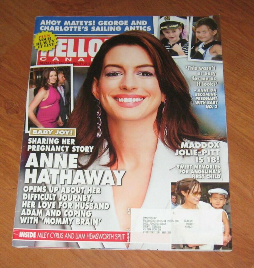 HELLO CANADA magazine side cover 26 August 2019