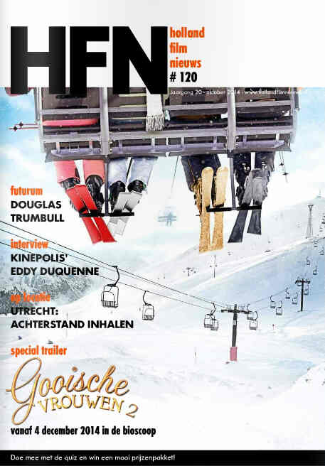HOLLAND FILM NIEWS magazine cover Issue 120 December 2014