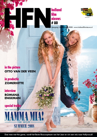 HOLLAND FILM NIEWS magazine cover Issue 80  2008