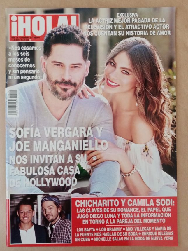 HOLA MEXICO magazine cover 25 February 2017
