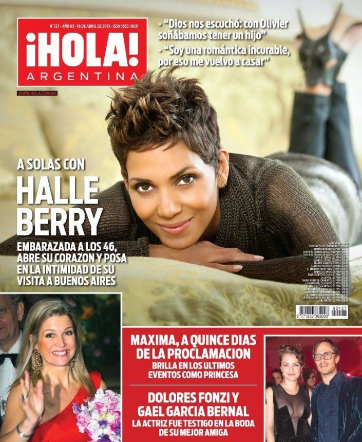 HOLA ARGENTINA magazine cover 16 April 2013
