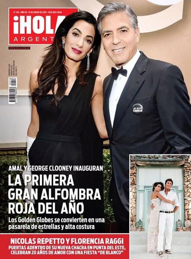 HOLA ARGENTINA magazine cover 14 January 2015