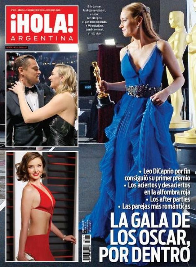 HOLA ARGENTINA magazine cover 1 March 2016