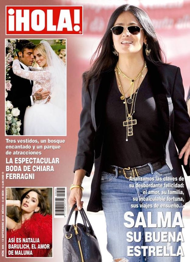HOLA MEXICO magazine cover 13 September 2018