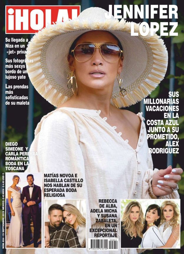HOLA MEXICO magazine cover 19 September 2019