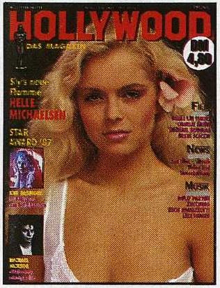 HOLLYWOOD (De) magazine side cover February 1988