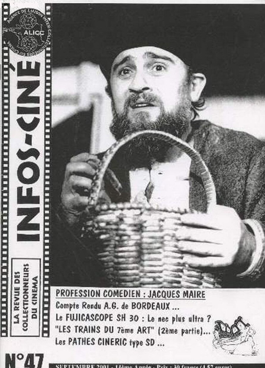 INFOS-CINE magazine side cover Issue 47  September 2001