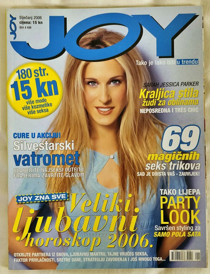 JOY CROATIA magazine cover  January 2006