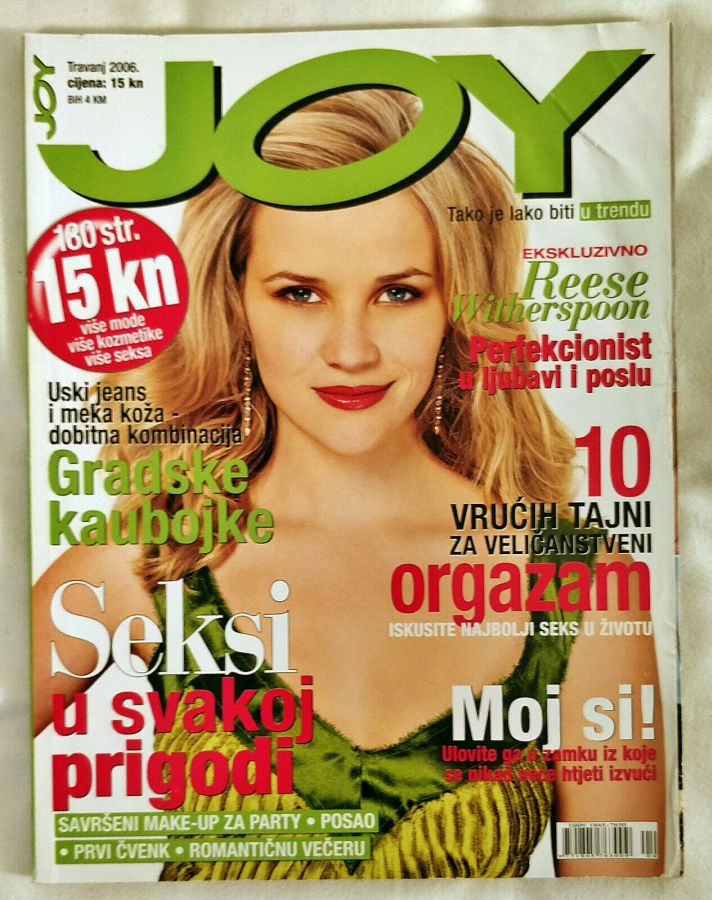 JOY CROATIA magazine cover  April 2006